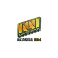Sticker | Natus Vincere (Holo) | Katowice 2014