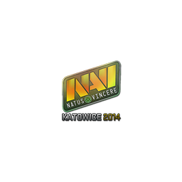 Sticker | Natus Vincere (Holo) | Katowice 2014
