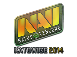 Sticker | Natus Vincere (Holo) | Katowice 2014