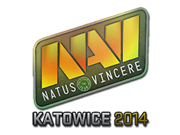 Sticker | Natus Vincere (Holo) | Katowice 2014 image