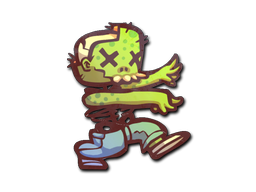 Sticker | The Zombie/20fx20