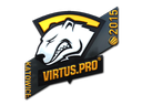Наліпка | Virtus.pro (лискуча) | Katowice 2015