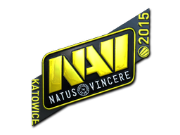 스티커 | Natus Vincere (은박) | 카토비체 2015