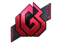 Naklejka | LGB eSports (foliowana) | Katowice 2015