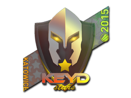 Naklejka | Keyd Stars (hologramowa) | Katowice 2015