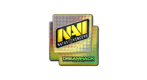 Sticker | Natus Vincere (Holo) | DreamHack 2014