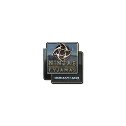 free csgo skin Sticker | Ninjas in Pyjamas (Foil) | DreamHack 2014