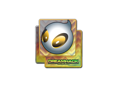 Наліпка | Team Dignitas (голографічна) | DreamHack 2014