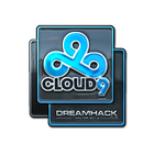 Sticker | Cloud9 (Foil) | DreamHack 2014