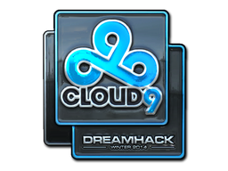 Sticker | Cloud9 (Foil) | DreamHack 2014 image