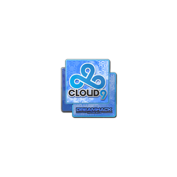 free csgo skin Sticker | Cloud9 (Holo) | DreamHack 2014