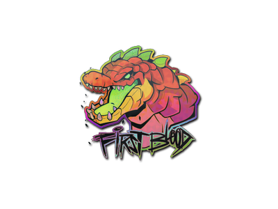Sticker | First Blood (Holo)