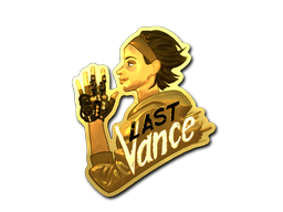 Adesivo | Última Vance (Dourado)