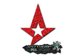 Sticker | Astralis (Glitter) | Antwerp 2022/20fx20