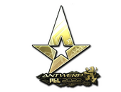 Sticker | Astralis (Gold) | Antwerp 2022