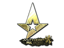 Sticker | Astralis (Gold) | Antwerp 2022
