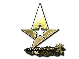 Sticker | Astralis (Gold) | Antwerp 2022