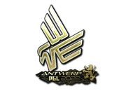 Sticker | Bad News Eagles (Gold) | Antwerp 2022