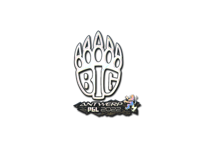 Autocolante | BIG (Holo) | Antuérpia 2022