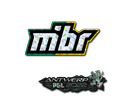 Sticker | MIBR (Glitter) | Antwerp 2022