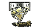 Sticker | Renegades (Gold) | Antwerp 2022
