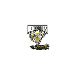 free cs2 skins Sticker | Renegades (Gold) | Antwerp 2022