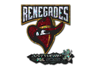 Sticker | Renegades (Glitter) | Antwerp 2022/20fx20