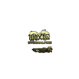 free cs2 skins Sticker | woxic (Gold) | Antwerp 2022