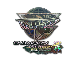 Sticker | Twistzz (Holo, Champion) | Antwerp 2022/20fx20