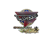 Sticker | Twistzz (Glitter, Champion) | Antwerp 2022