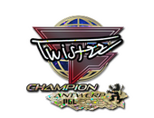 Sticker | Twistzz (Glitter, Champion) | Antwerp 2022