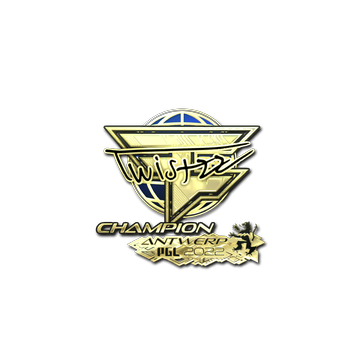 Sticker | Twistzz (Gold, Champion) | Antwerp 2022