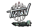 Sticker | tiziaN (Glitter) | Antwerp 2022/20fx20