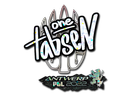 Sticker | tabseN (Glitter) | Antwerp 2022