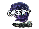 Sticker | qikert (Glitter) | Antwerp 2022