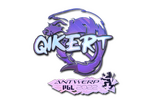 Sticker | qikert (Holo) | Antwerp 2022