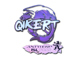 Sticker | qikert (Holo) | Antwerp 2022