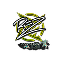 Sticker | REZ (Glitter) | Antwerp 2022