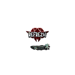 free cs2 skins Sticker | refrezh (Glitter) | Antwerp 2022