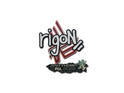 Sticker | rigoN | Antwerp 2022