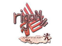 Sticker | rigoN | Antwerp 2022