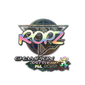 Sticker | ropz (Holo, Champion) | Antwerp 2022