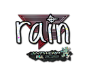 Sticker | rain (Glitter) | Antwerp 2022