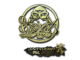 Spinx (золотая) | Антверпен 2022