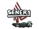 Sticker | SENER1 (Glitter) | Antwerp 2022