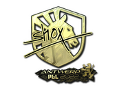 Sticker | shox (Gold) | Antwerp 2022