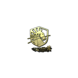 Sticker | shox (Gold) | Antwerp 2022