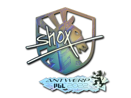 Sticker | shox (Holo) | Antwerp 2022/20fx20