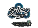 Sticker | sh1ro | Antwerp 2022