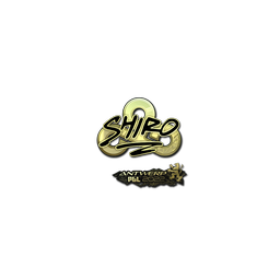 free cs2 skins Sticker | sh1ro (Gold) | Antwerp 2022